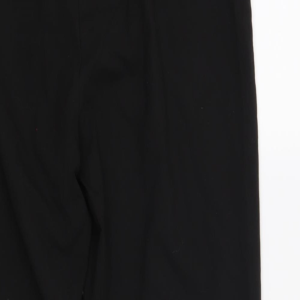 Come On Womens Black Trousers Size 20 L27 in