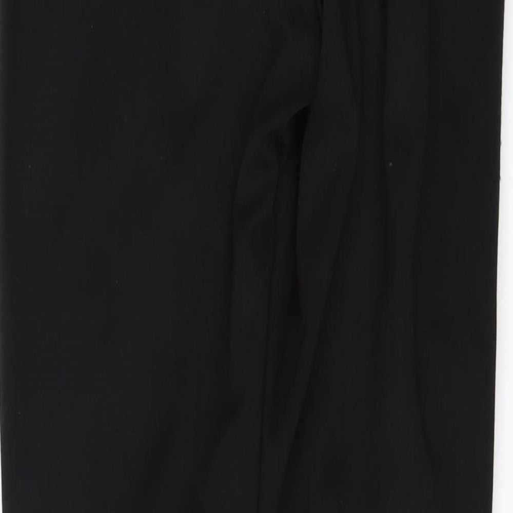 BiBA Womens Black Trousers Size 10 L26 in