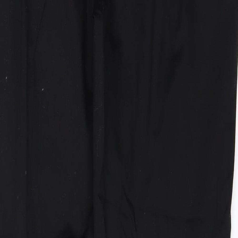 George Womens Black Trousers Size 10 L26 in