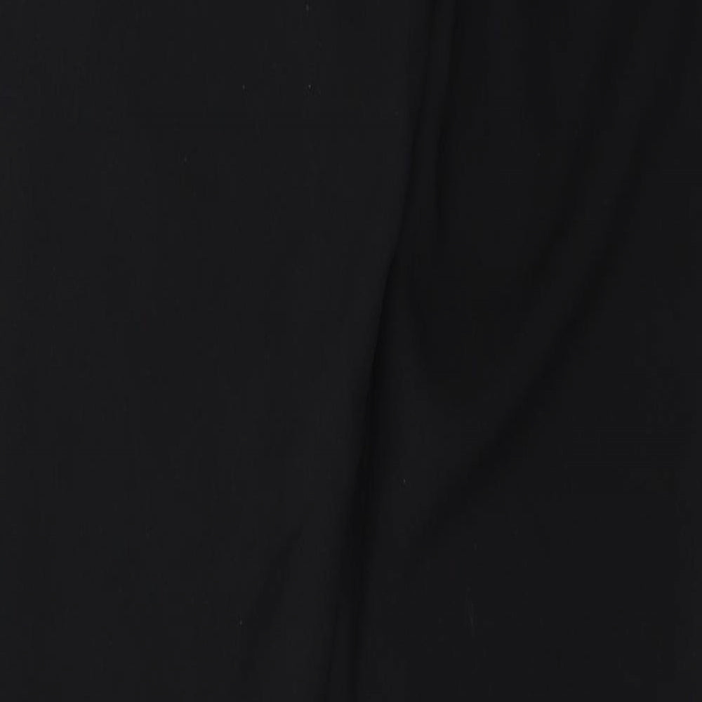 Atmosphere Womens Black Trousers Size 12 L29 in