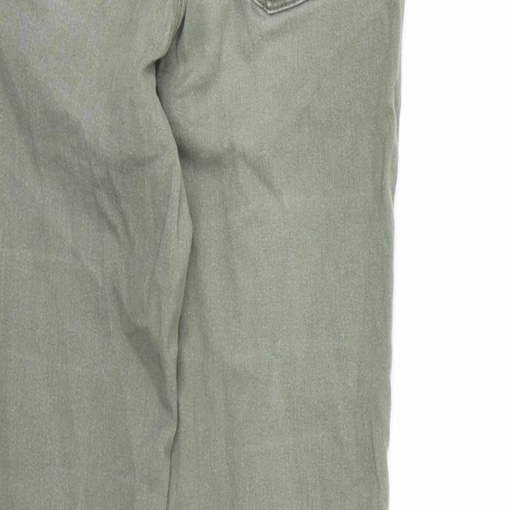 Denim Co. Girls Green Denim Skinny Jeans Size 10-11 Years