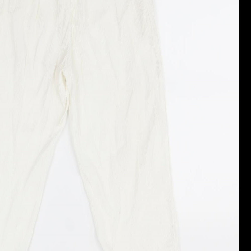 Damart Womens White Trousers Size 14 L22 in