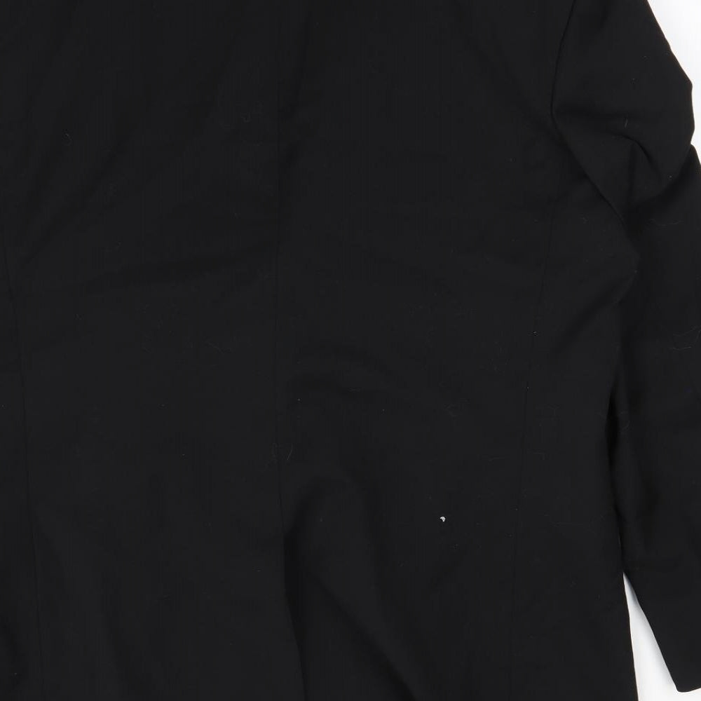 Preworn Mens Black 3 Piece Blazer Size L