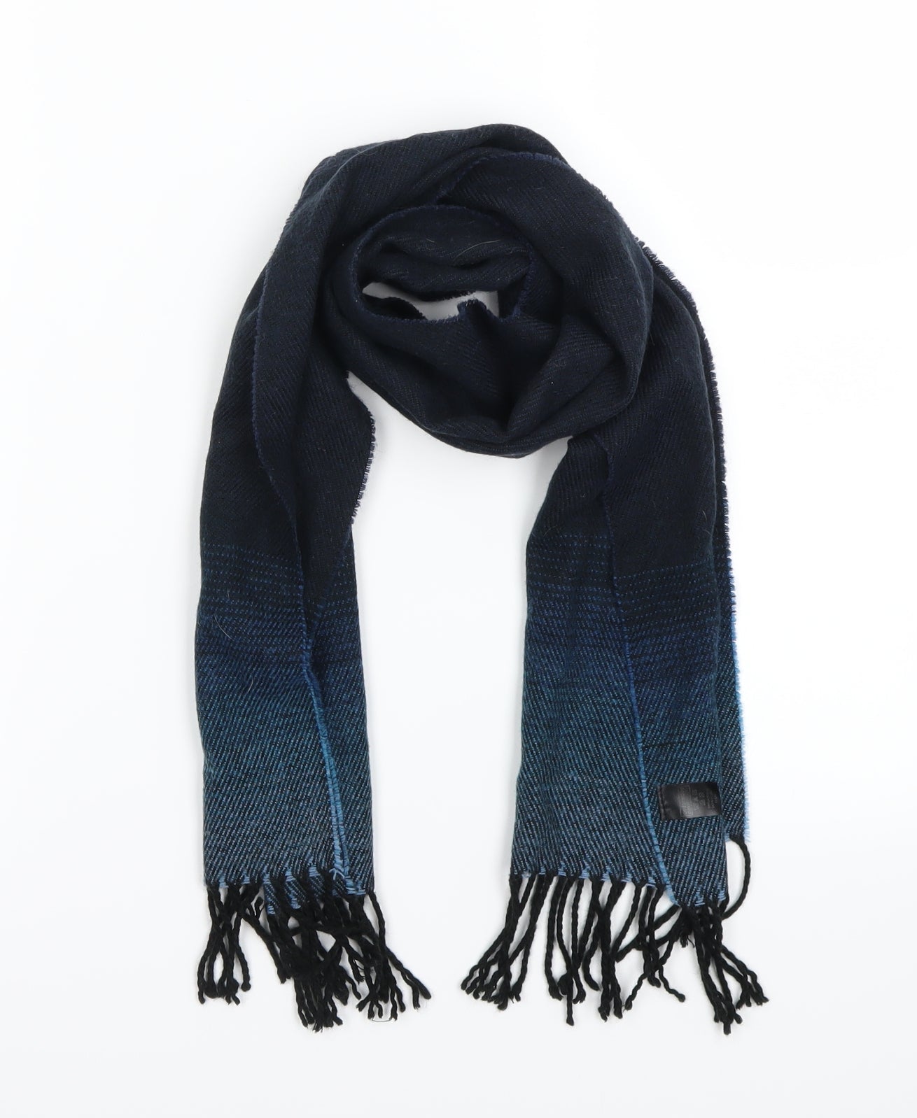 Preworn Boys Blue Spotted Scarf One Size