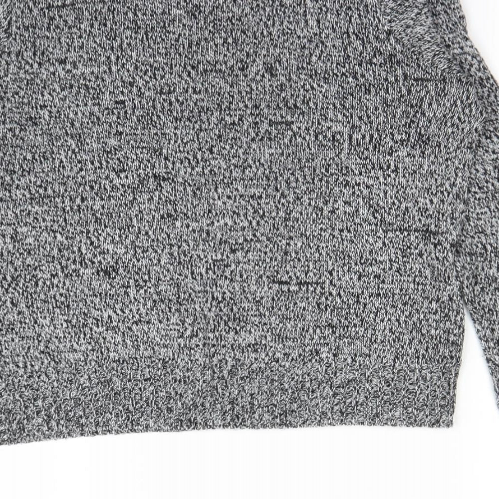 Preworn Womens Multicoloured Herringbone Pullover Jumper Size XS