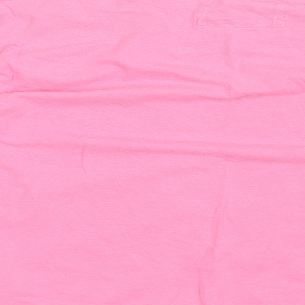 F&F Womens Pink Geometric Top Pyjama Top Size 8