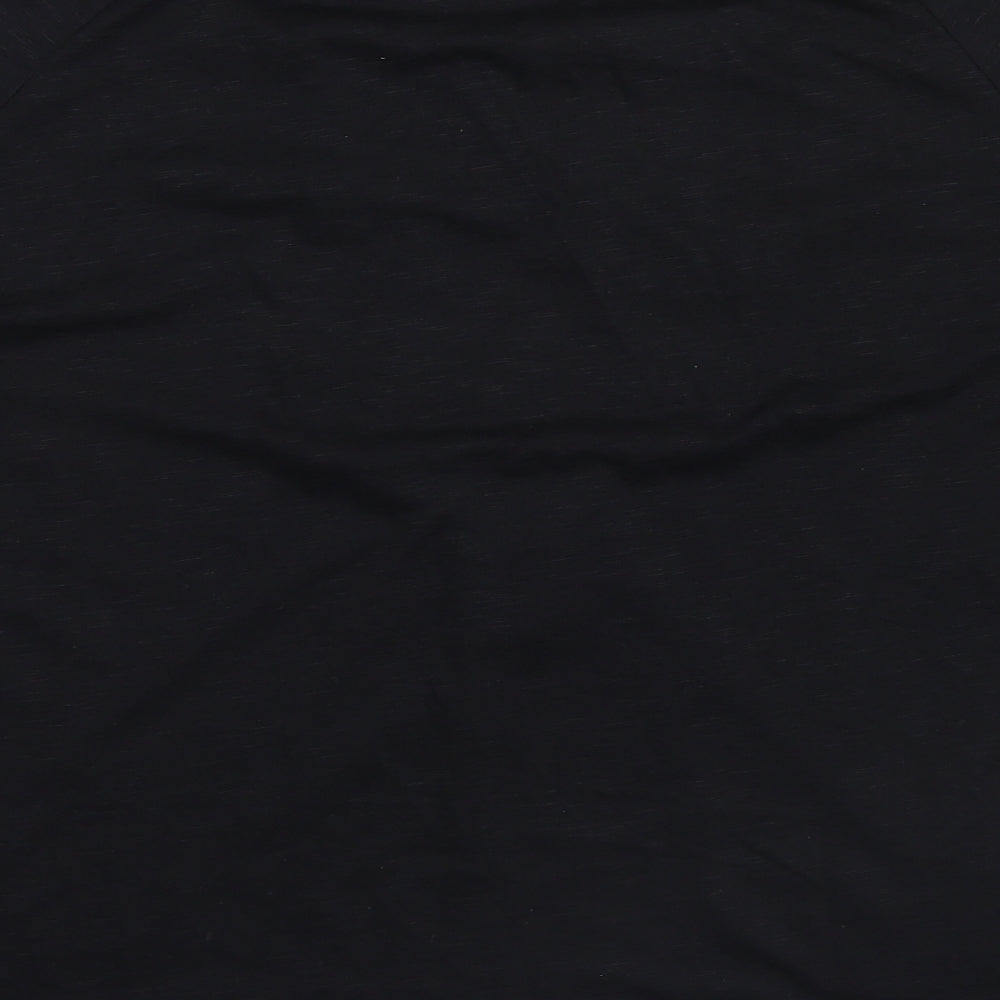 Yessica Womens Black Basic Blouse Size XL