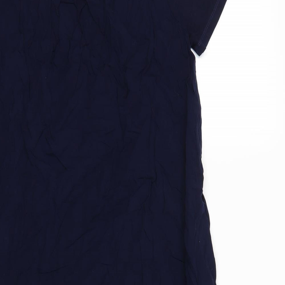 Splendid Womens Blue T-Shirt Dress Size XS