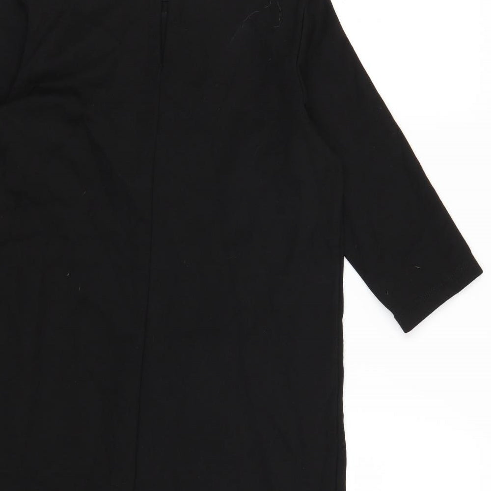 ASOS Womens Black T-Shirt Dress Size 6