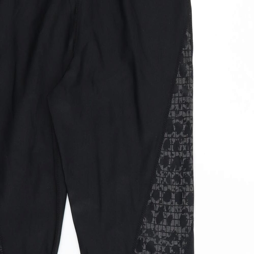 Preworn Womens Black Snow Pants Trousers Size L L25 in