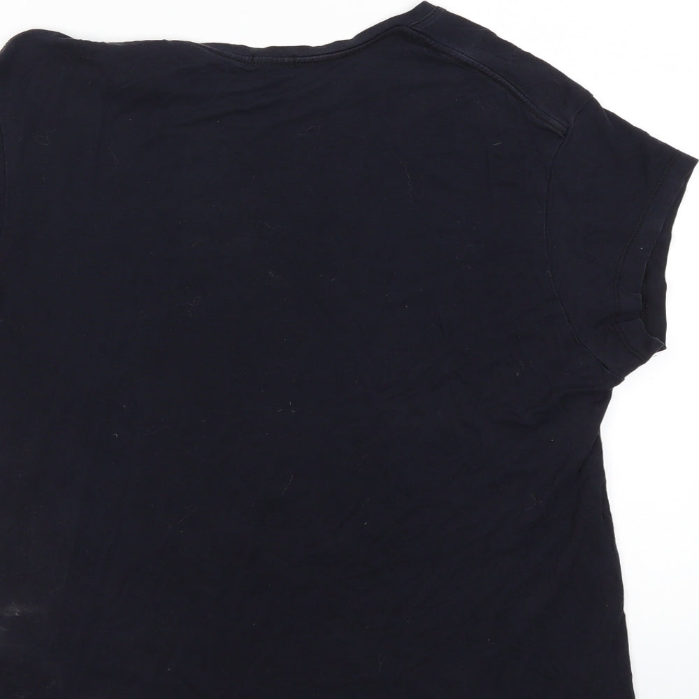 Oysho Mens Blue T-Shirt Size S