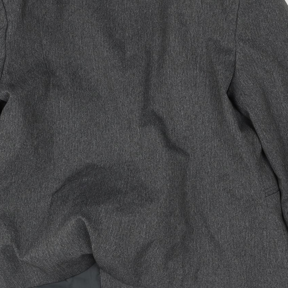 Papaya Womens Grey Jacket Blazer Size 12