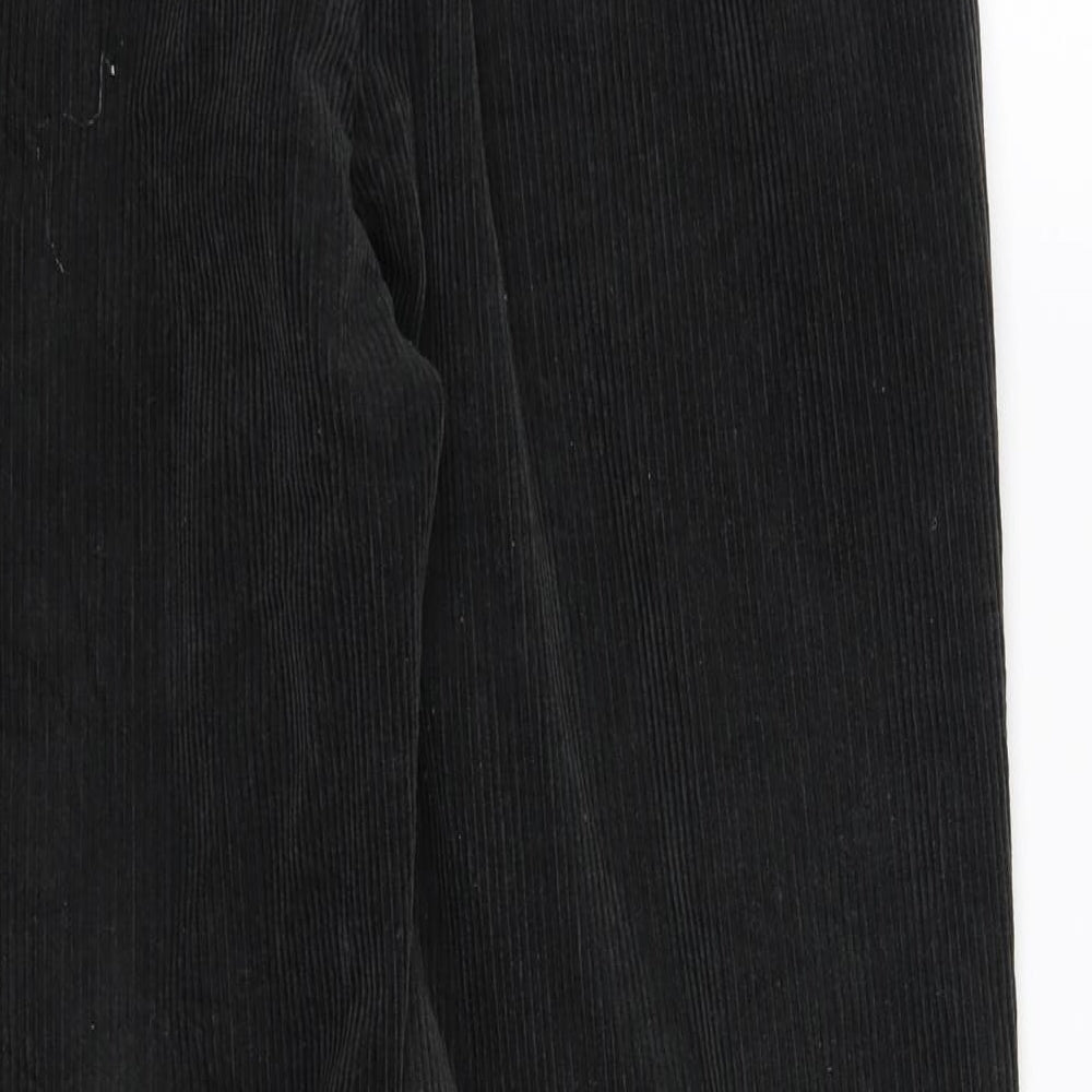 m&s Mens Black Trousers Size L L28 in
