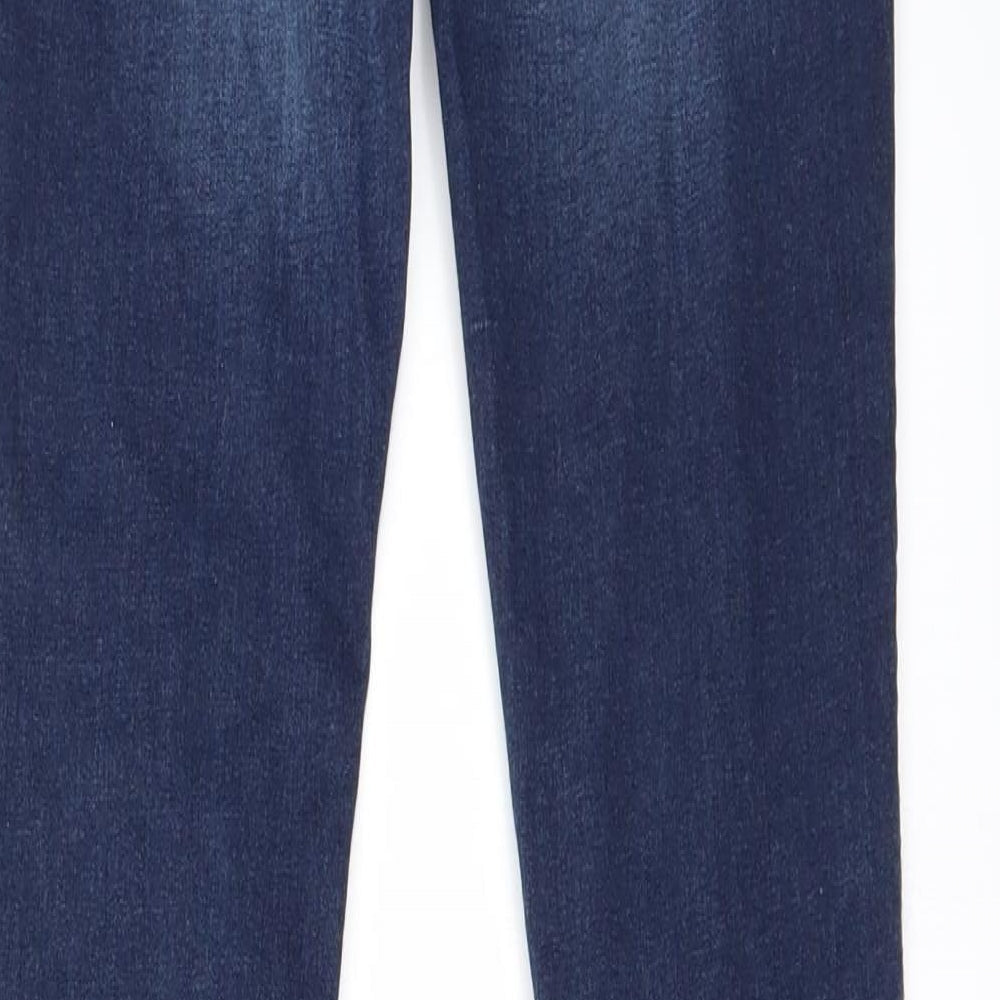 Womens Blue Skinny Jeans Size 24 in L30 in