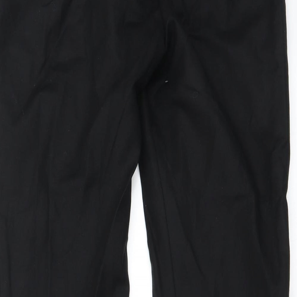 Zara Womens Black Trousers Size 28 in L25 in