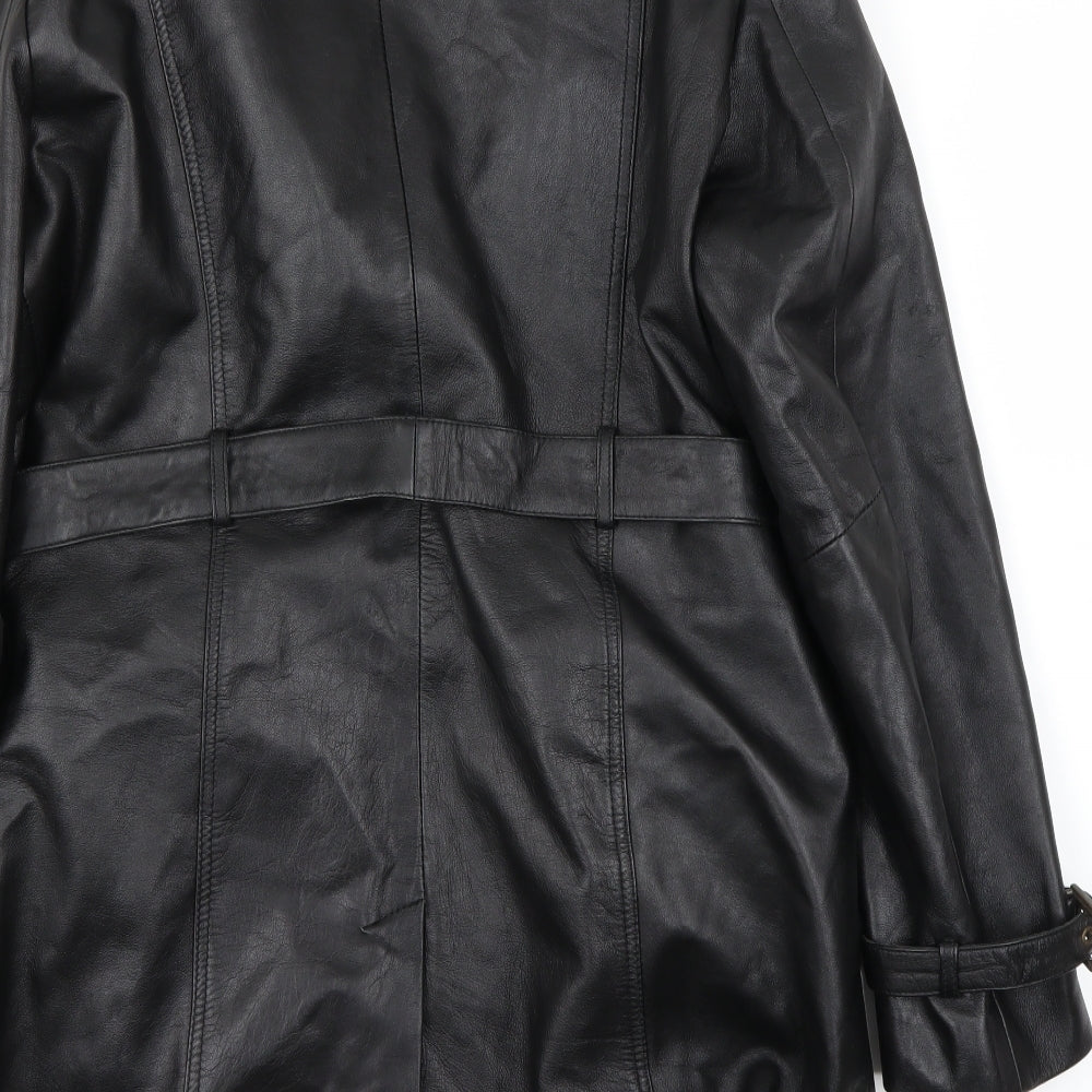 Style Collection Womens Black Jacket Coat Size 16