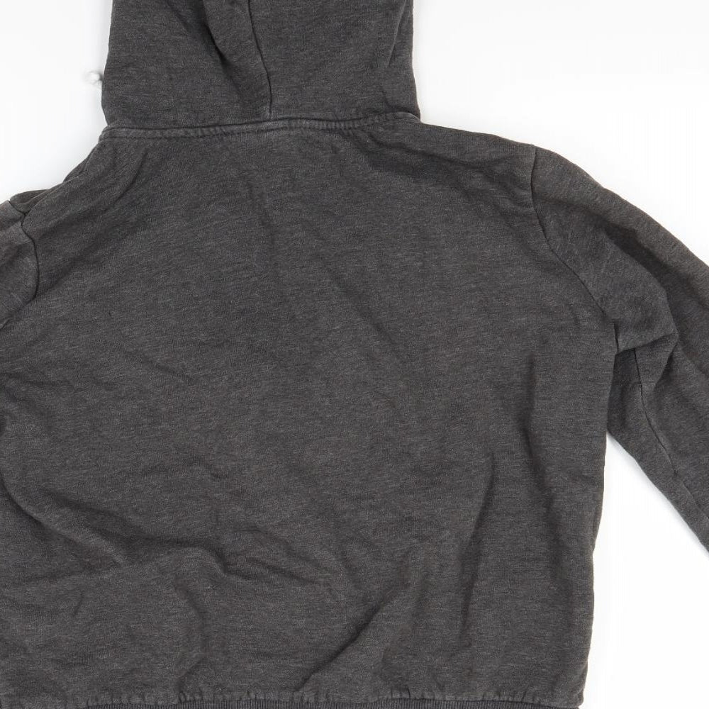 Divided Boys Grey Full Zip Hoodie Size S