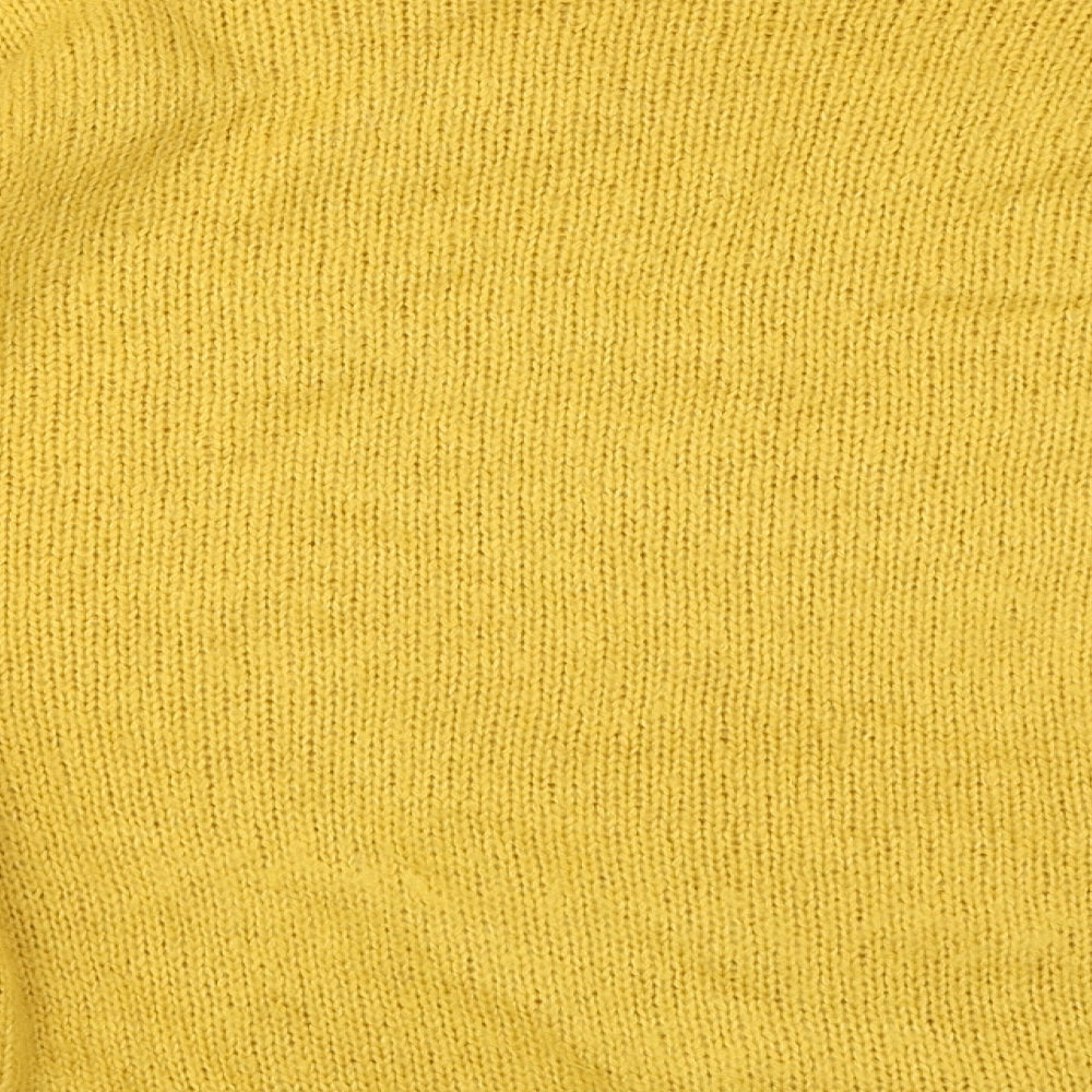 New Look Womens Yellow Pullover Jumper Size S