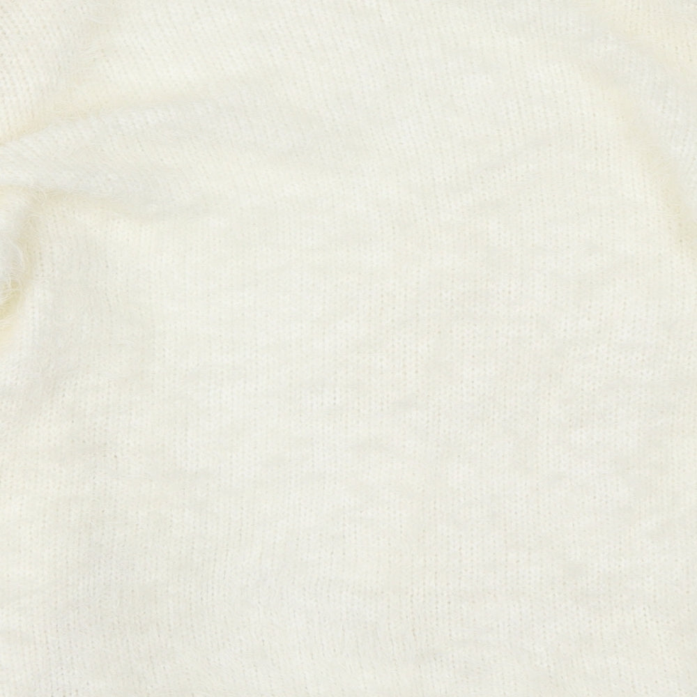 Select Womens Ivory Cardigan Jumper Size 12