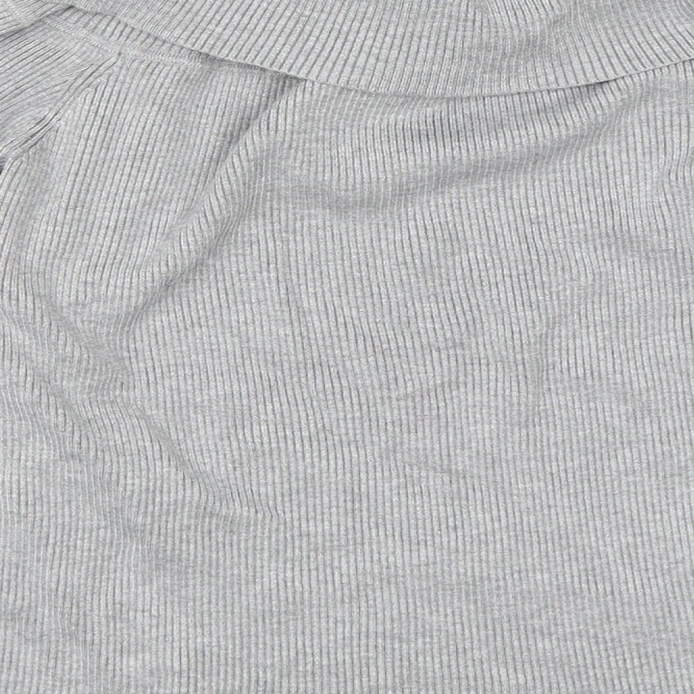 H&M Womens Green Pullover Jumper Size S
