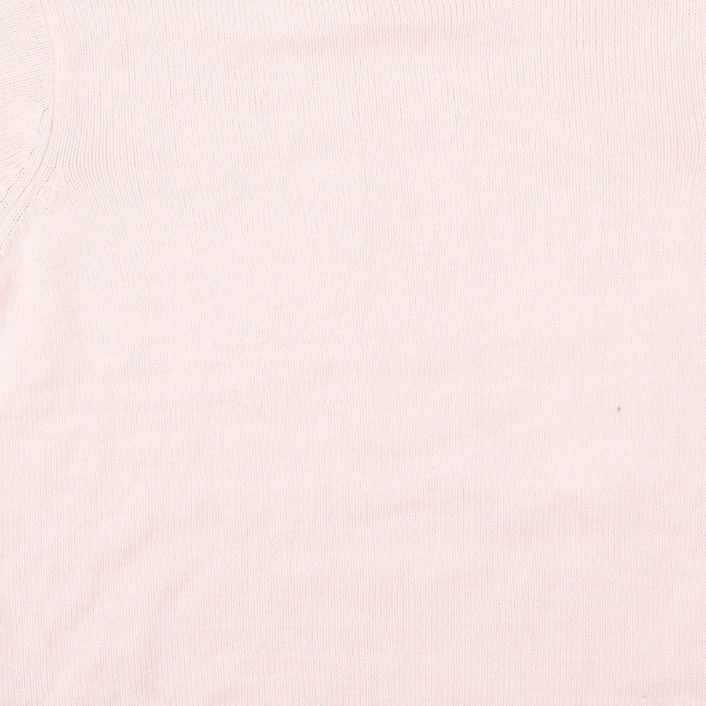 Bonmarché Womens Pink Basic T-Shirt Size M