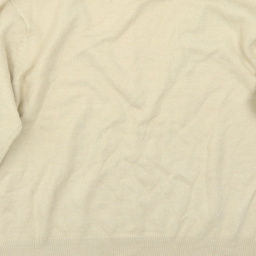 Bonmarché Womens Beige Pullover Jumper Size S