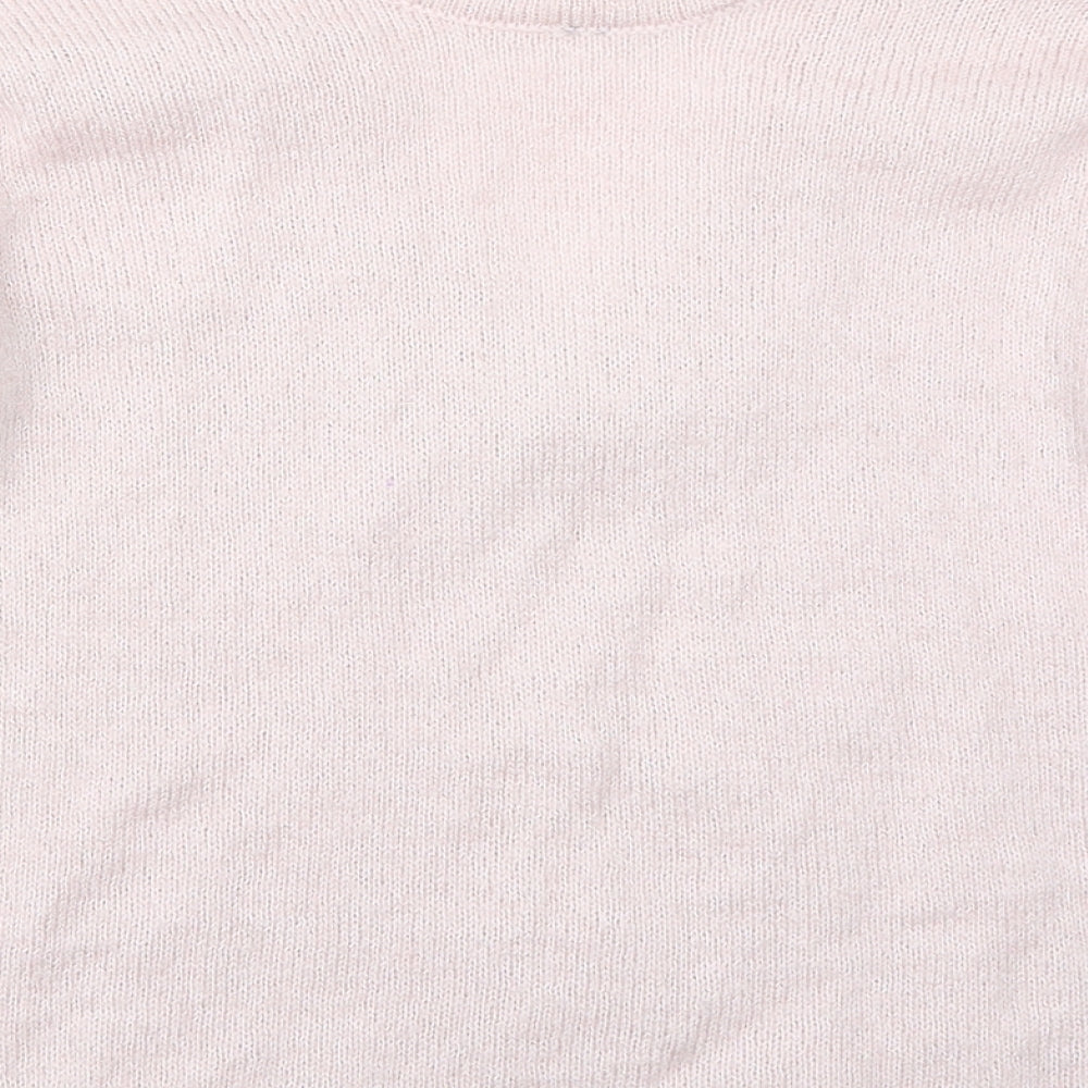 Mohito Womens Pink Pullover Jumper Size L