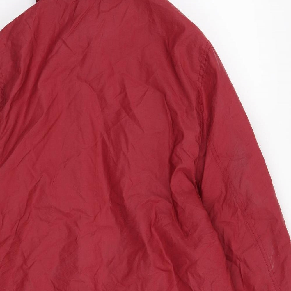 Wishwood Womens Red Overcoat Coat Size 12