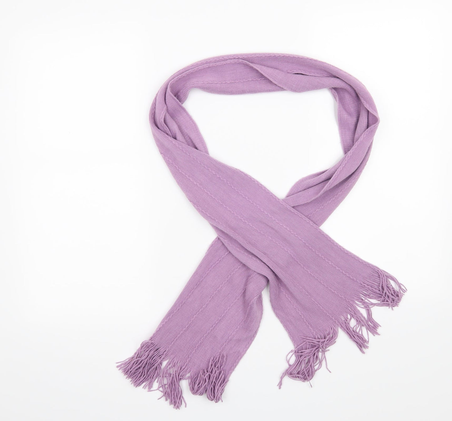 Preworn Womens Purple Scarf