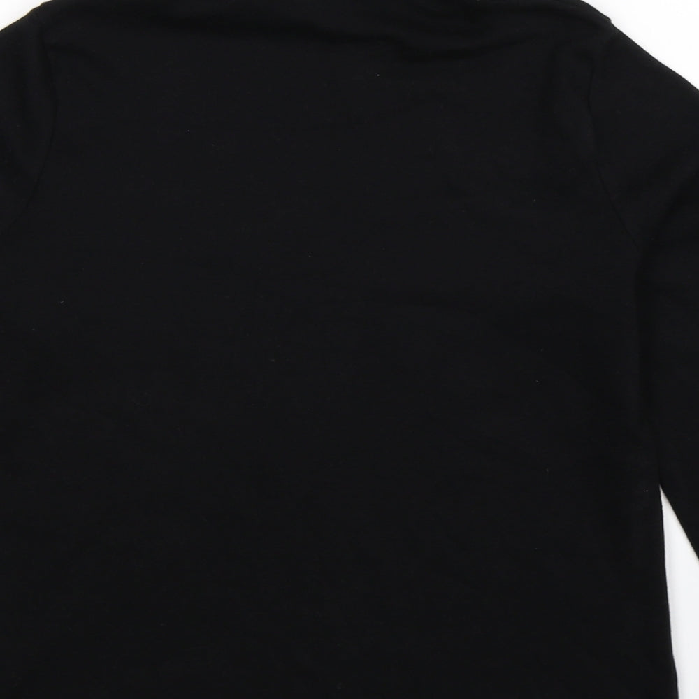 BHS Womens Black Pullover Sweatshirt Size 14