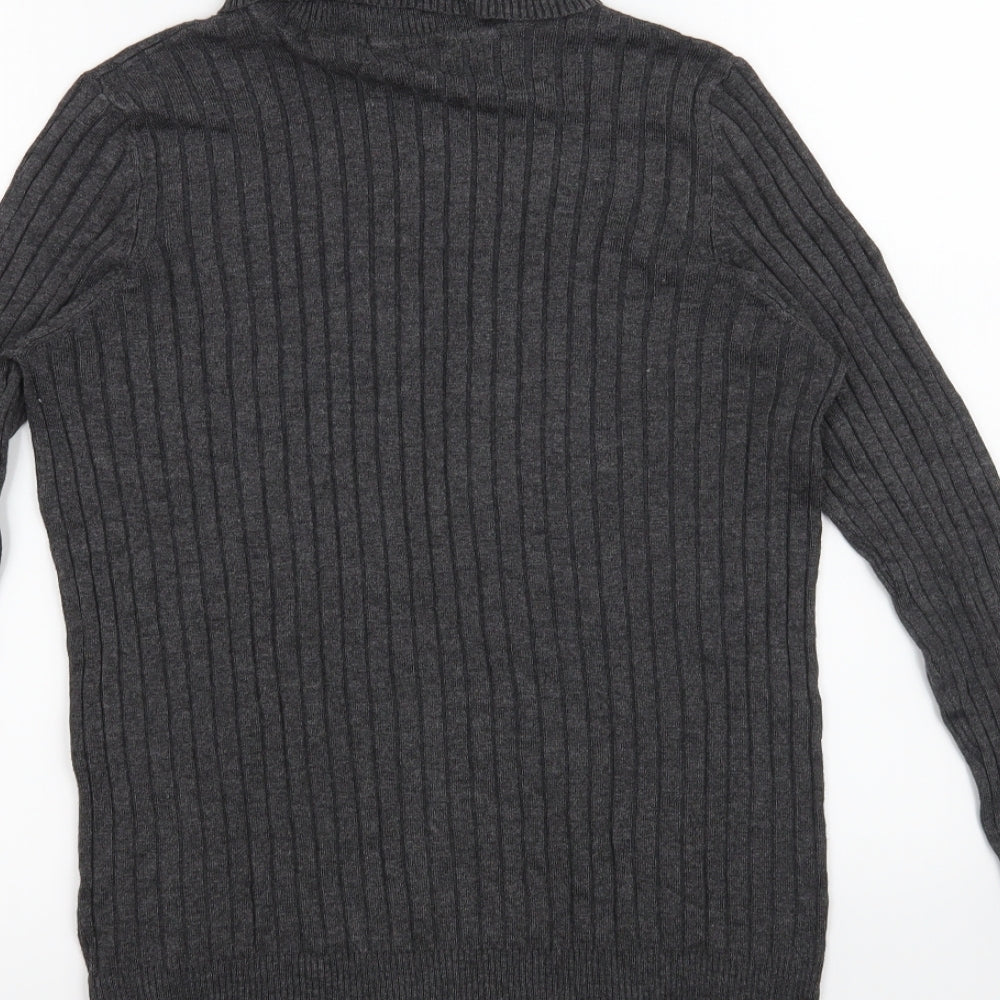 F&F Womens Grey Pullover Jumper Size 14