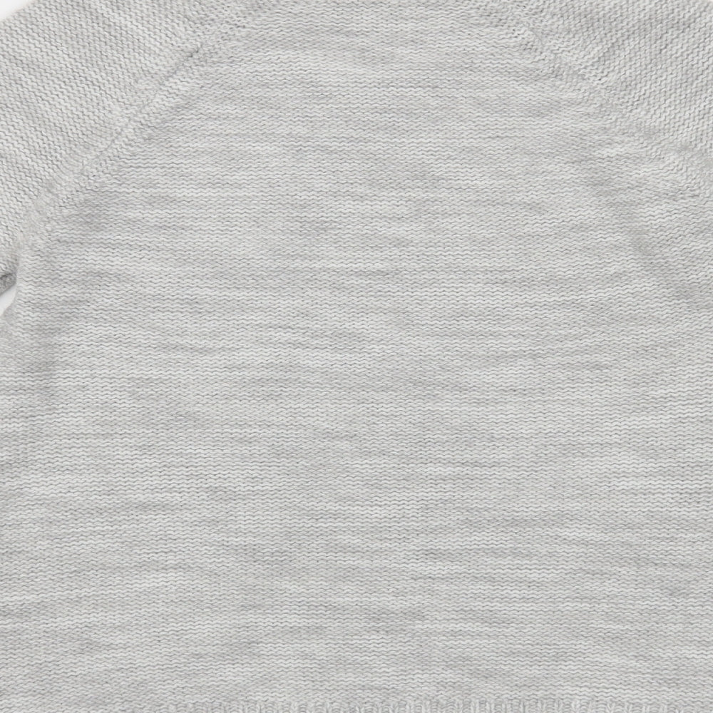 love knitwear Womens Grey Pullover Jumper Size S