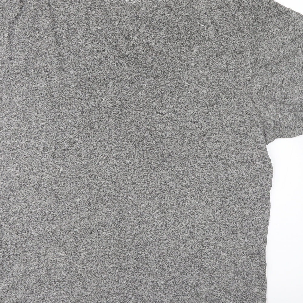 good souls Womens Grey Basic T-Shirt Size L