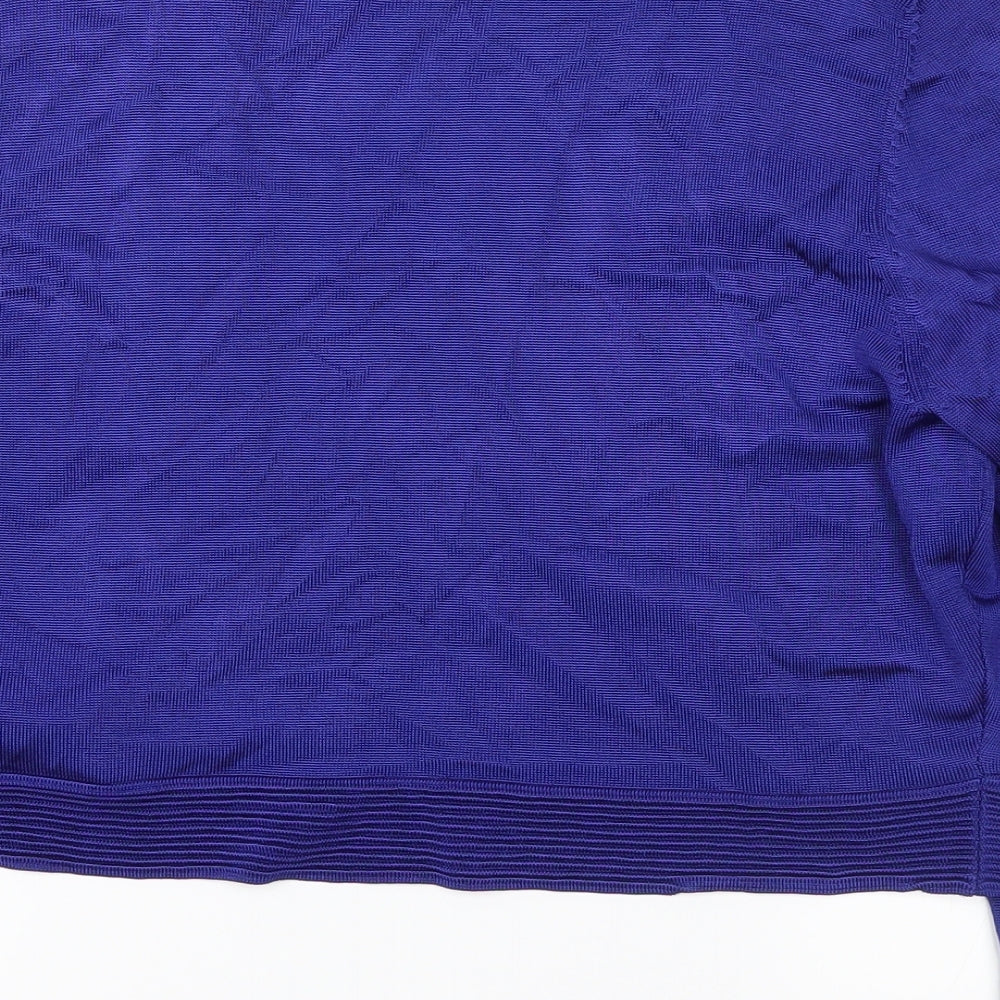 windsoor Womens Blue Cardigan Jumper Size M
