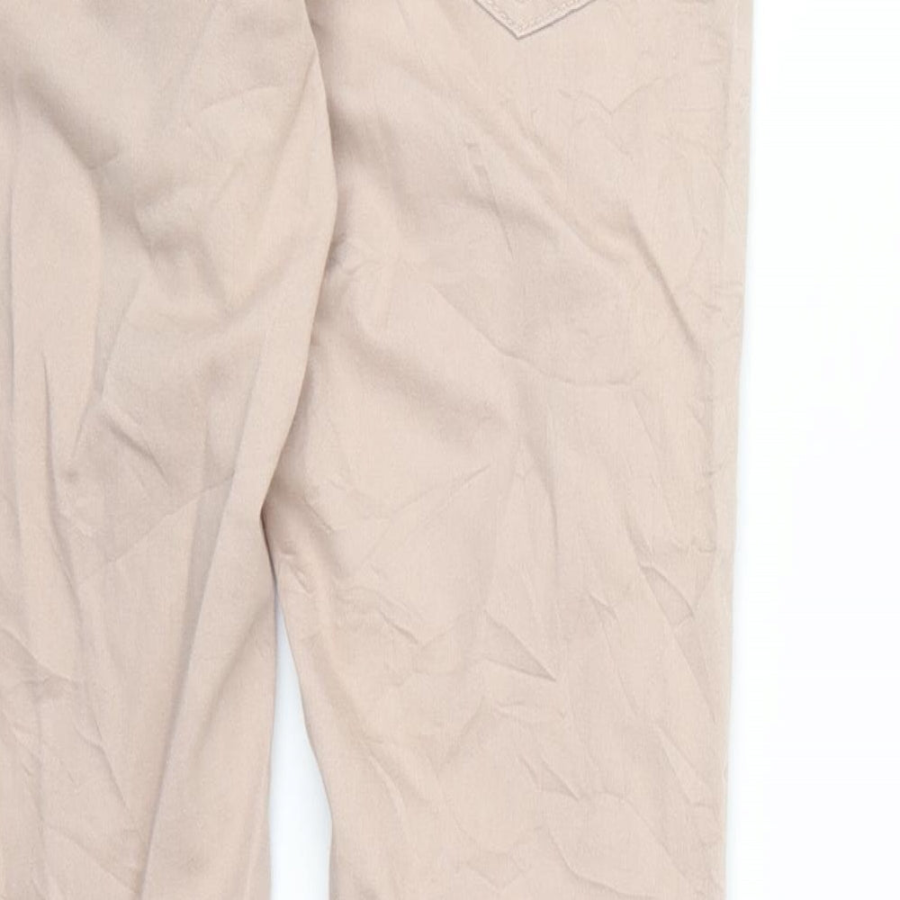 Waredenim Womens Pink Denim Skinny Jeans Size 12 L28 in