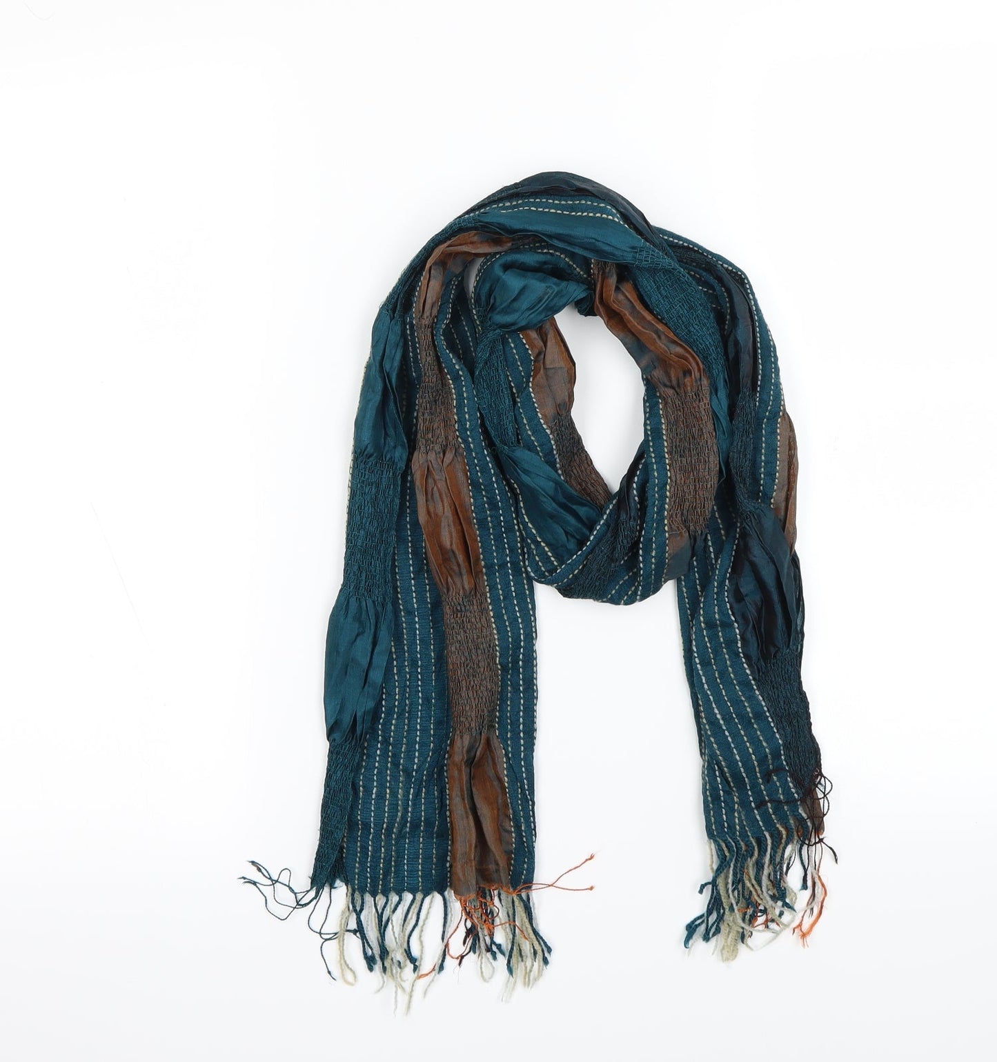 Preworn Unisex Multicoloured Geometric Scarf