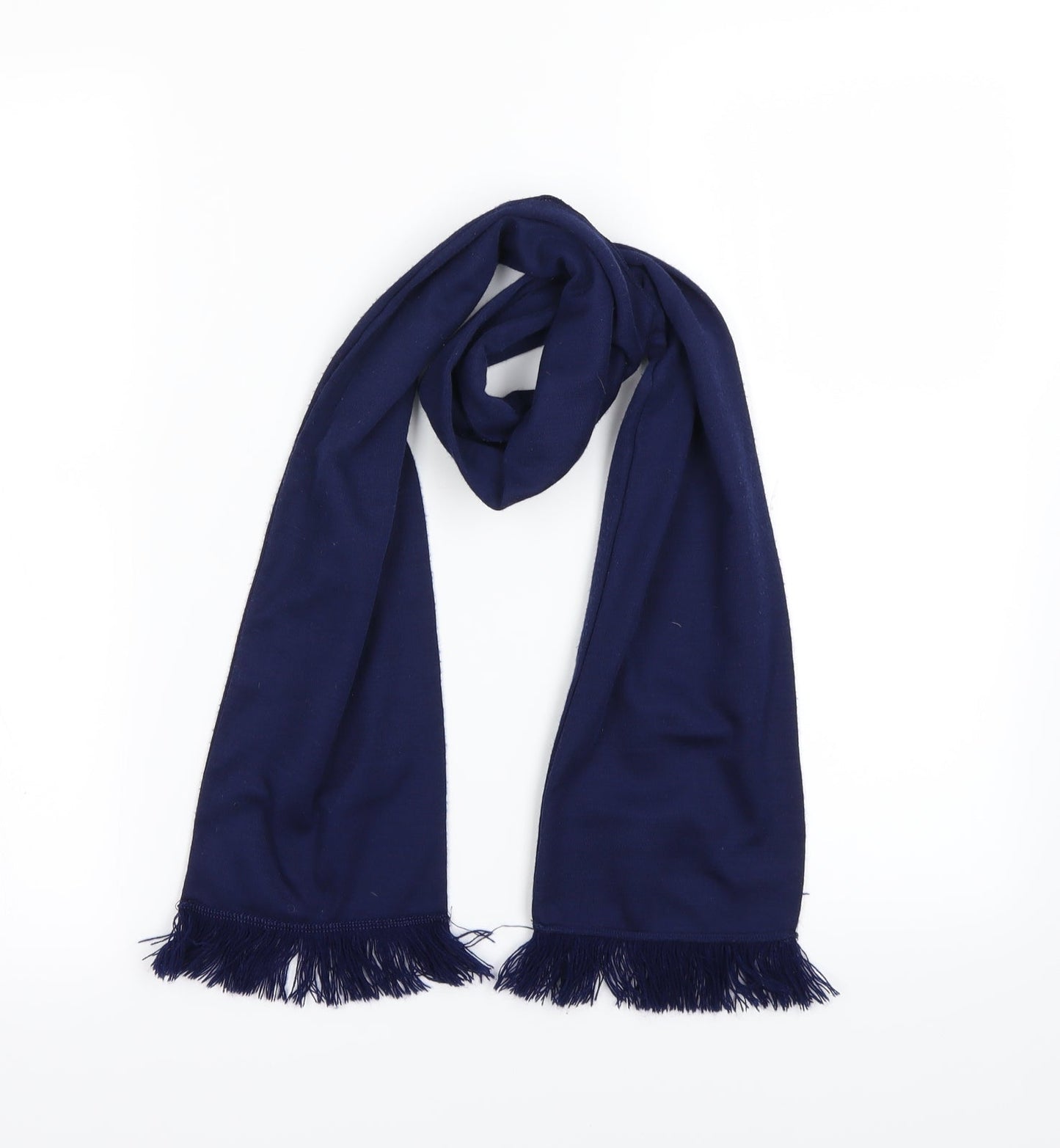 Preworn Unisex Blue Scarf