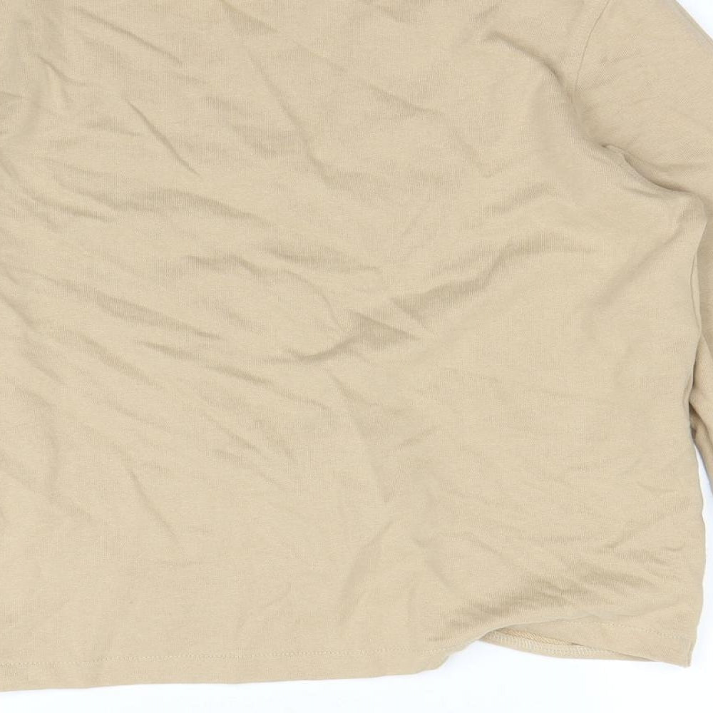 H&M Womens Beige Pullover Jumper Size S