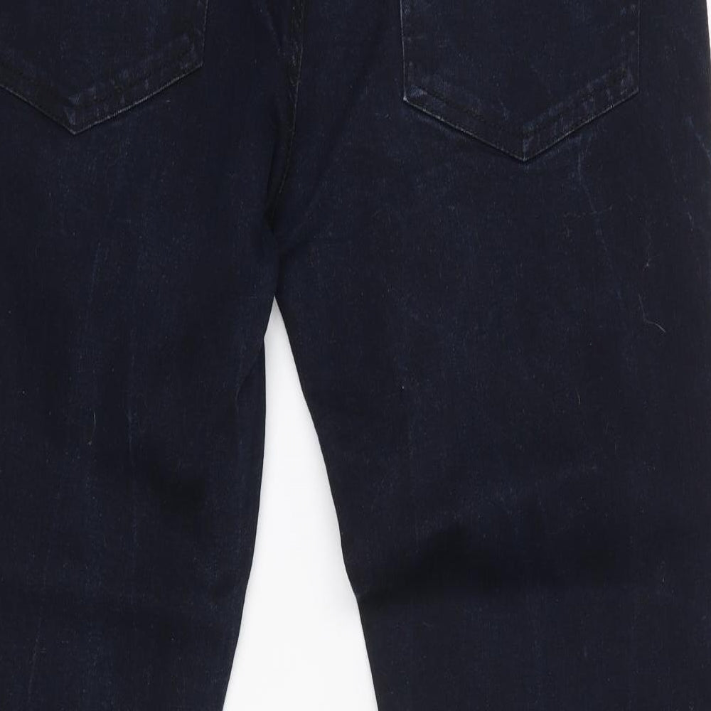 DNM AUTHENTIC Womens Blue Straight Jeans Size 36 L30 in