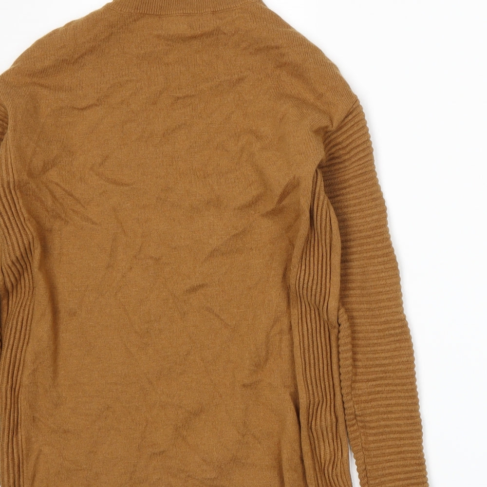 Primark Womens Yellow Knit Pullover Jumper Size XS