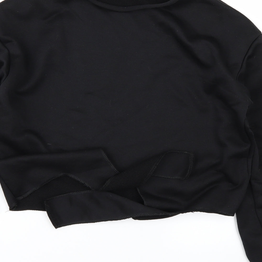Preworn Womens Black Pullover Jumper Size 8