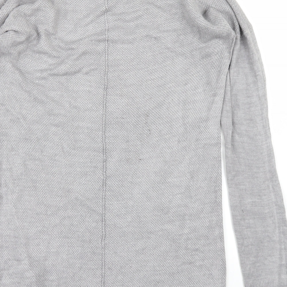 New Look Womens Grey Pullover Jumper Size 12