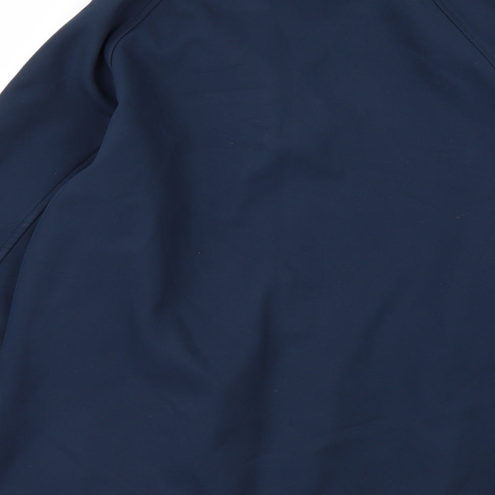 CORE Womens Blue Overcoat Coat Size S