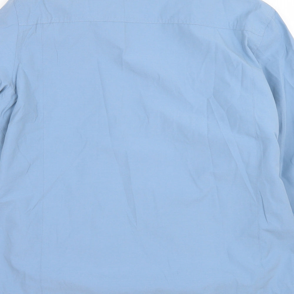 Berkertex Womens Blue Overcoat Coat Size 10