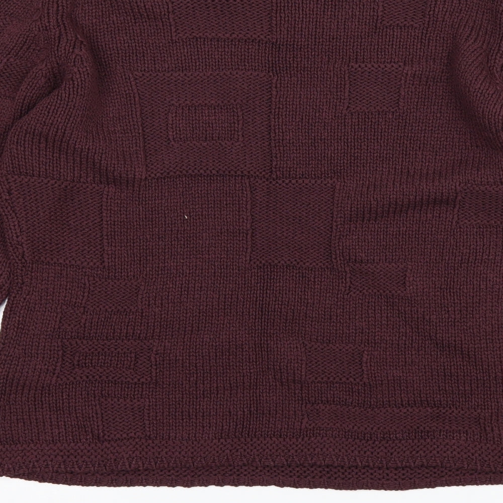 Per Una Womens Red Pullover Jumper Size M