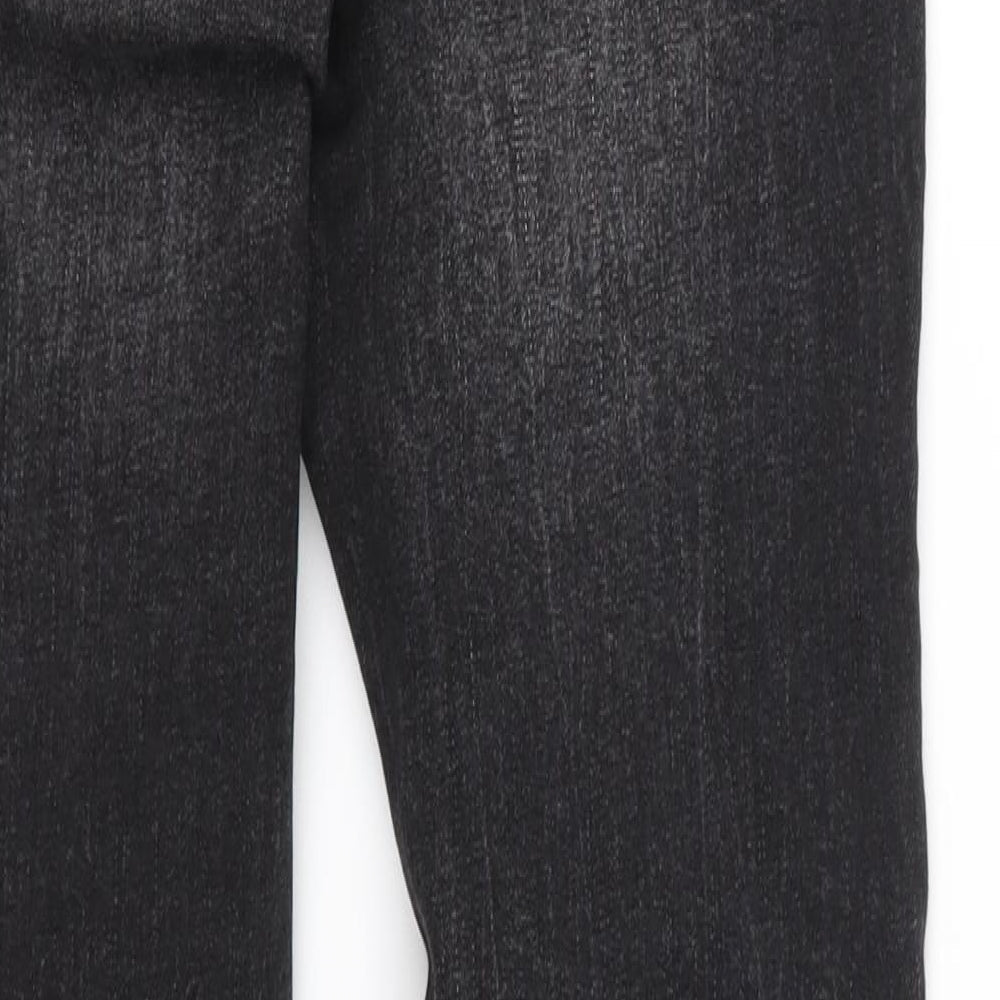 Denim & Co. Womens Black Denim Skinny Jeans Size 8 L26 in