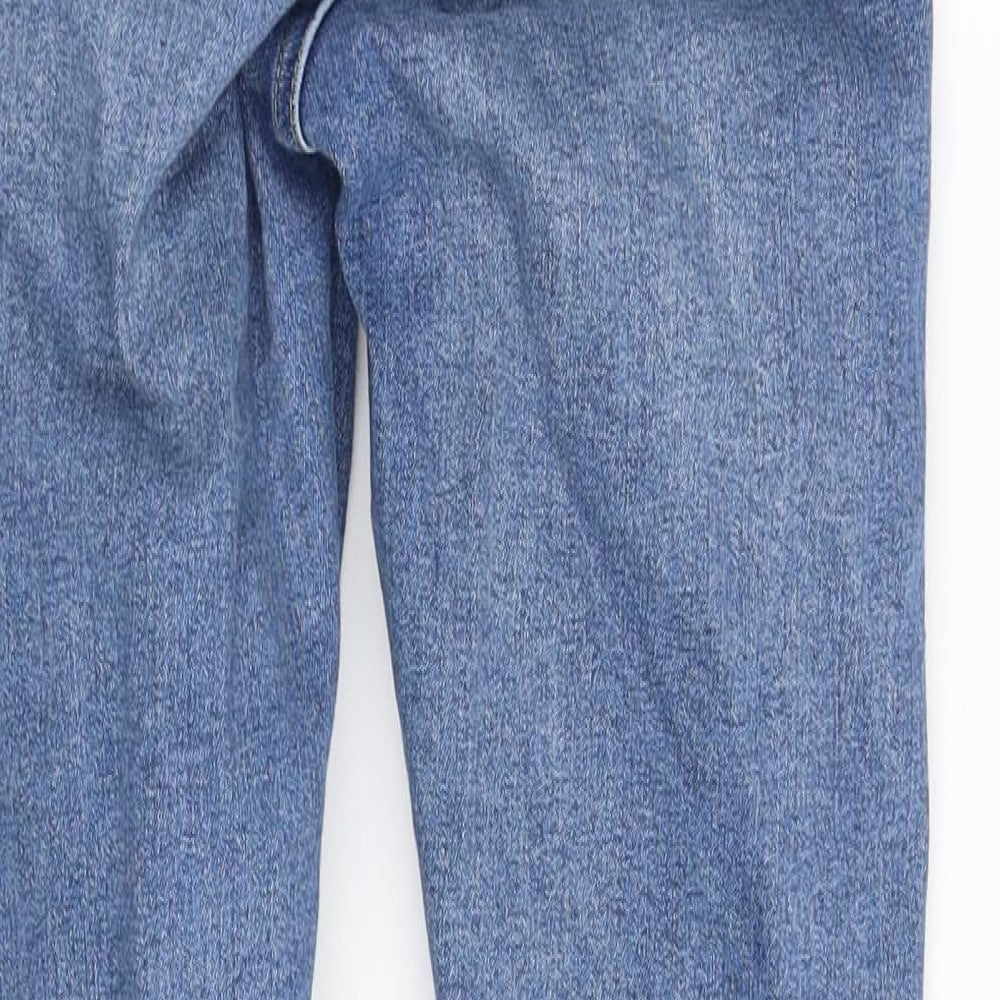 Jamie Womens Blue Straight Jeans Size S L25 in