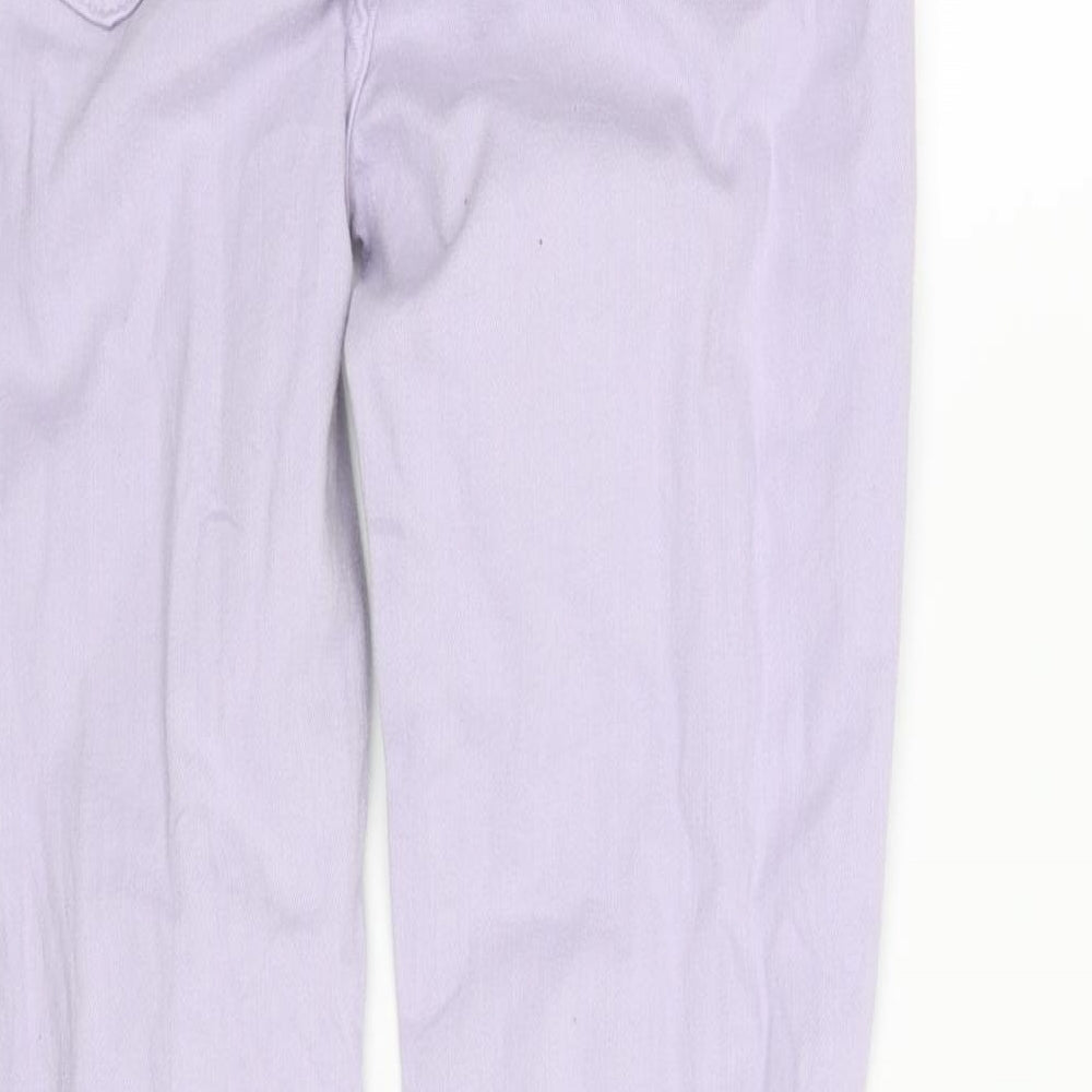 jenna Womens Purple Straight Jeans Size 6 L28 in