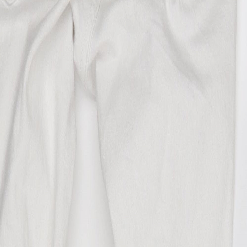 jamie Womens White Straight Jeans Size S L27 in