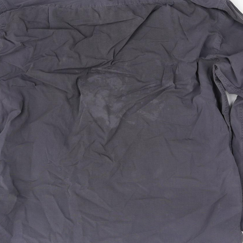 charles Mens Grey Polo Size M
